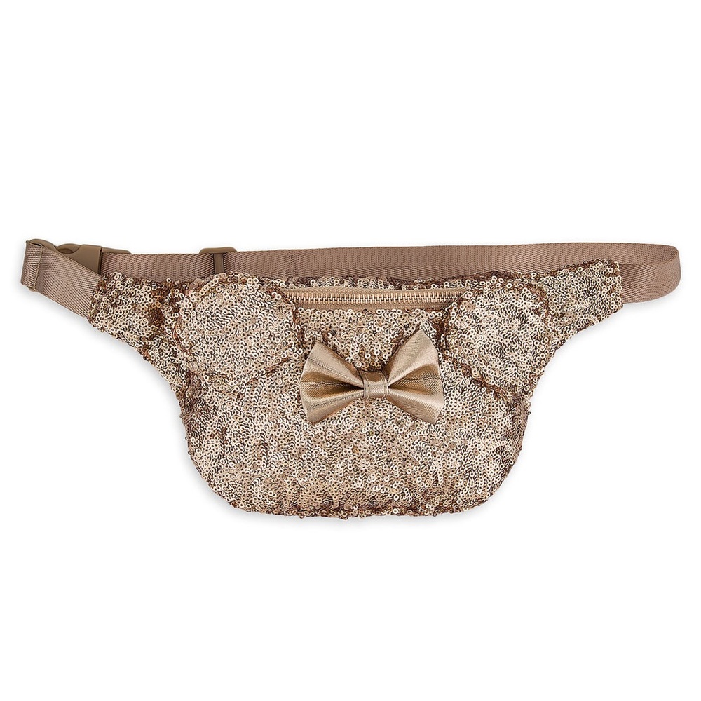 EUC Disney X Loungefly Briar Rose Gold Fanny Pack / Waist Pack